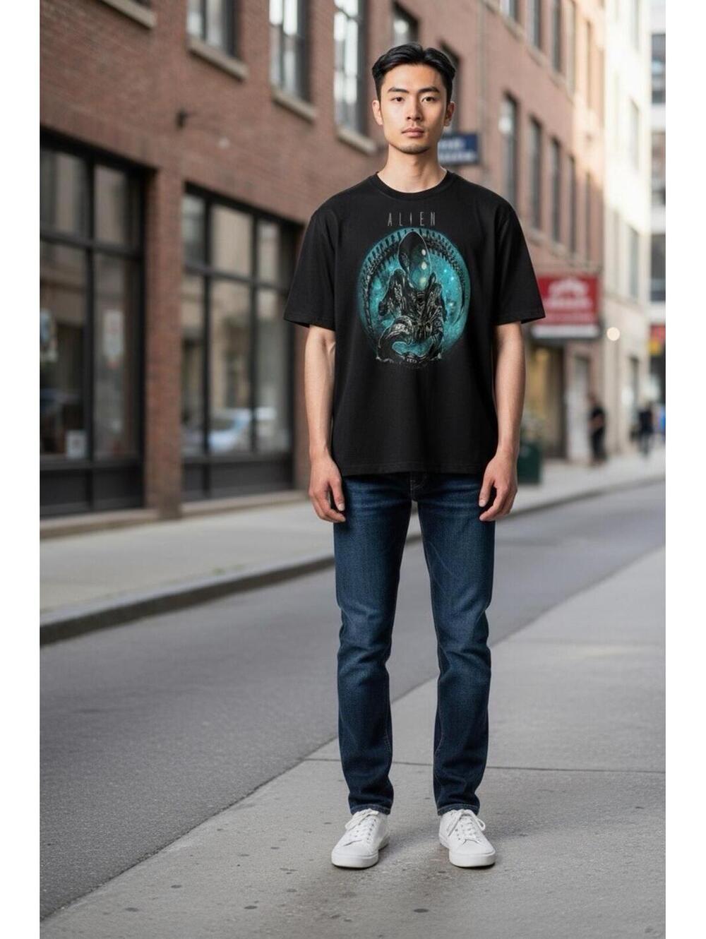 20th Century Studios Alien Men’s XL Tshirt By Lootwear Exclusive. New. Grey